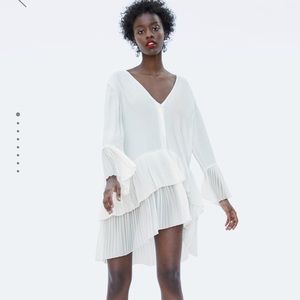 Zara Pleated Blouse